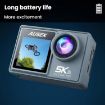 M40TR 5K Action Camera with Touch Screen & Remote, Anti-Shake, Dive Ready - 6