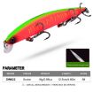 PROBEROS DW622 12.5cm 16g Submerged Minnow Lure Sea Fishing Bait - 3