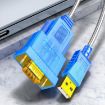 DTECH DT-5011 USB 2.0 to RS232 Serial Adapter Cable, 0.5m, LED Indicator - 2