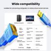 DTECH DT-5011 USB 2.0 to RS232 Serial Adapter Cable, 0.5m, LED Indicator - 9
