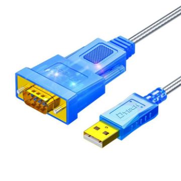 DTECH DT-5011 USB 2.0 to RS232 Serial Adapter Cable, 5m, LED Indicator - 1