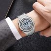 SKMEI 2479 Men's Silver Chronograph Electronic Watch - Business Casual - 2