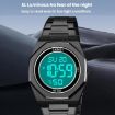 SKMEI 2479 Men's Silver Chronograph Electronic Watch - Business Casual - 6