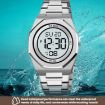 SKMEI 2479 Men's Silver Chronograph Electronic Watch - Business Casual - 7