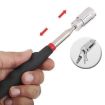 Telescopic Magnetic Picker Rod 16LB - Auto Repair Tool, Two-Color Knurling - 4