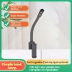 Portable Black Book Clip Lamp - Eye Protector Night Light, Battery Model - 5