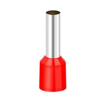 1000pcs Tube Type Cold Pressed Copper Terminal SV RV E1508, Random Color - 1