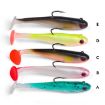 PROBEROS DW6092N6A 5pcs T-Tail Lua Soft Lure Single Hook Bait Set - 2