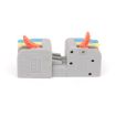 3 In 3 Out Terminal Block Push-type Junction Box 5pcs (KV232-3PC) - 4