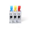 75A Quick-Press Terminal Block Wire Connector, 3 In 3 Out - 3
