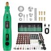 137pcs Mini Electric Grinder Set - 5-Speed Drill for Metal, Glass & More - 1