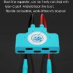 MaAnt KJ-3 1 Drag 3 15 Ports Android Phone Power Cord Extender Cable - 3
