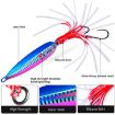 40G PROBEROS LF159 Luminous Bearded Squid Hook Bionic Bait (C) - 5