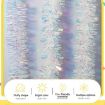 Golden Rainbow Stripes Flower Photo Decoration Party Wedding Wall 70" - 4
