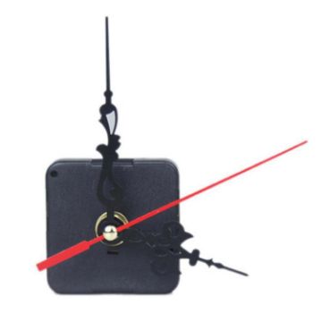 DIY Cross Stitch Quartz Clock Movement Replacement, Jump Seconds, Framed - 1