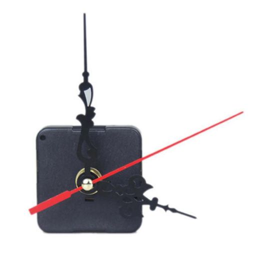 DIY Cross Stitch Quartz Clock Movement Replacement, Jump Seconds, Framed - 1