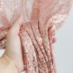 Silver Sequin Embroidered Curtains 120x300cm for Wedding & Party Decor - 4