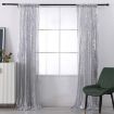 Gold Sequin Embroidered Curtains 120x300cm for Wedding & Party Decor - 7