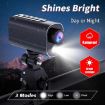 5K Action Camera WiFi Sport DV with LED Light & EIS Anti-shake (Black) - 4