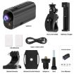 5K Action Camera WiFi Sport DV with LED Light & EIS Anti-shake (Black) - 9