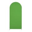 Green Arch Fabric Cover 150x65cm U Shape Spandex Stretch for Events - 1