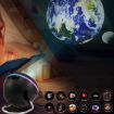 USB Space Ball Galaxy Projector Lamp - Starry Sky Atmosphere Light (White) - 9