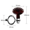 Black-Massage Car Steering Wheel Booster - Non-Slip One-Hand Turning Ball - 3