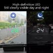 W1 Car HUD Head-up Display GPS Speedometer MPH (Green) - 6