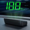 M2 Universal Cars HUD GPS Speedometer, MPH Display (White) - 5