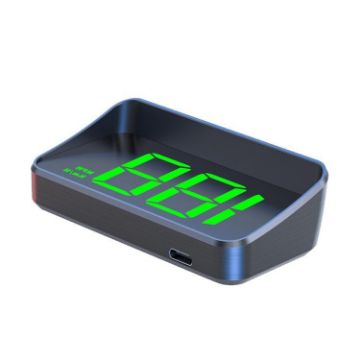 M2 Universal Cars HUD GPS Speedometer - MPH Green Display - 1