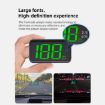 M2 Universal Cars HUD GPS Speedometer - MPH Green Display - 7