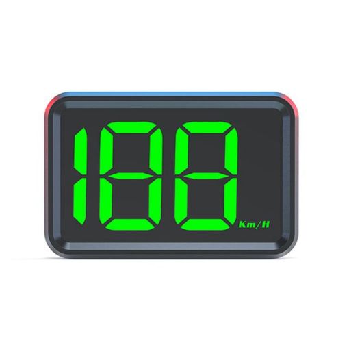 X1 Smart HUD Car GPS Speed Display - HD Head-up Display KM/H (Green) - 1