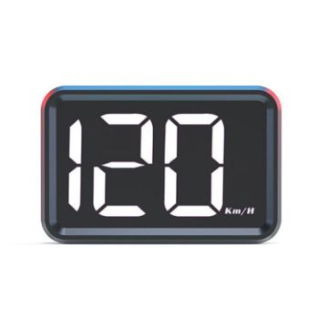 X1 Smart HUD Car GPS Speed Display - HD Head-up Display, MPH, White - 1
