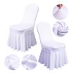 Red Spandex Stretch Chair Cover for Hotel Wedding Decoration - 2