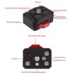 V-Mount Quick Release Plate Kit for Sports Camera (Top Cover + Base) - 4
