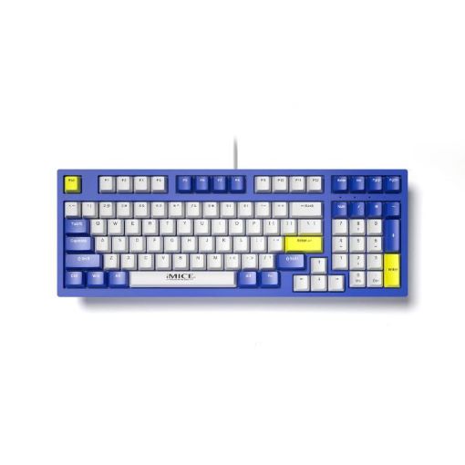 iMICE GK-500 Type-C Wired Mechanical Gaming Keyboard - Blue - 1