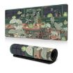 Cute Frog Mouse Pad - Green Non-Slip Desk Mat for Computer 300x600mm - 1