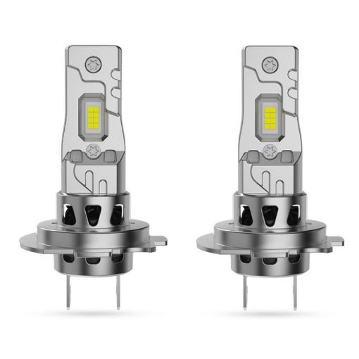 2pcs H7 6000K Mini Car LED Headlights - White Light Plug-in Integrated - 1