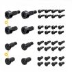 40pcs T6 T15 Security Torx Screws for Ring Doorbell & Camera (Black) - 1
