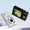 Q12 4K HD Digital Camera Portable Mini CCD Photo Card Camera (White) - 3