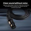 VEGGIEG 2m Male to Female XLR Stereo Microphone Cable - Black - 9