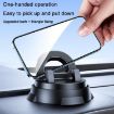 360 Rotating Car Phone Holder - Powerful Dashboard Mount (Black) - 8