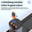Multifunctional PD Bluetooth USB Car Charger 8 Pin+TYPE-C Fast Lighter - 7