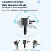 Multifunctional PD Bluetooth USB Car Charger 8 Pin+TYPE-C Fast Lighter - 8