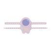 Pink Baby Room Cushion Mute Door Closer & Anti Collision Lock Cover - 1