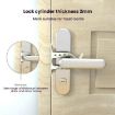 Pink Baby Room Cushion Mute Door Closer & Anti Collision Lock Cover - 4