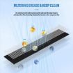 2-Pack GE Microwave Charcoal Filter WB02X11550 JX81L Replacement - 3