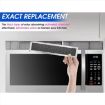 2-Pack GE Microwave Charcoal Filter WB02X11550 JX81L Replacement - 5