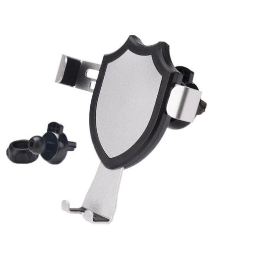 Silver Eagle Beak Clip 360 Rotating Car Phone Holder - Air Outlet Clip-on - 1