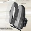 Black Carbon Fiber Clip-on Gravity Car Phone Holder - Hook Clip - 3